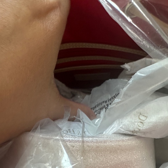 Dooney & Bourke Blue and White Checkered Shoulder Bag - Picture 10 of 16